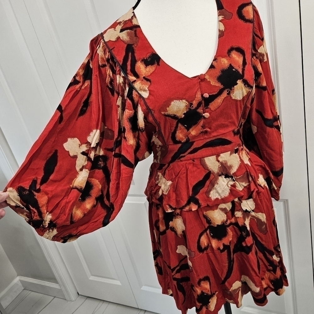 Band Of The Free Size Small Red Dress NWT - Picture 5 of 8